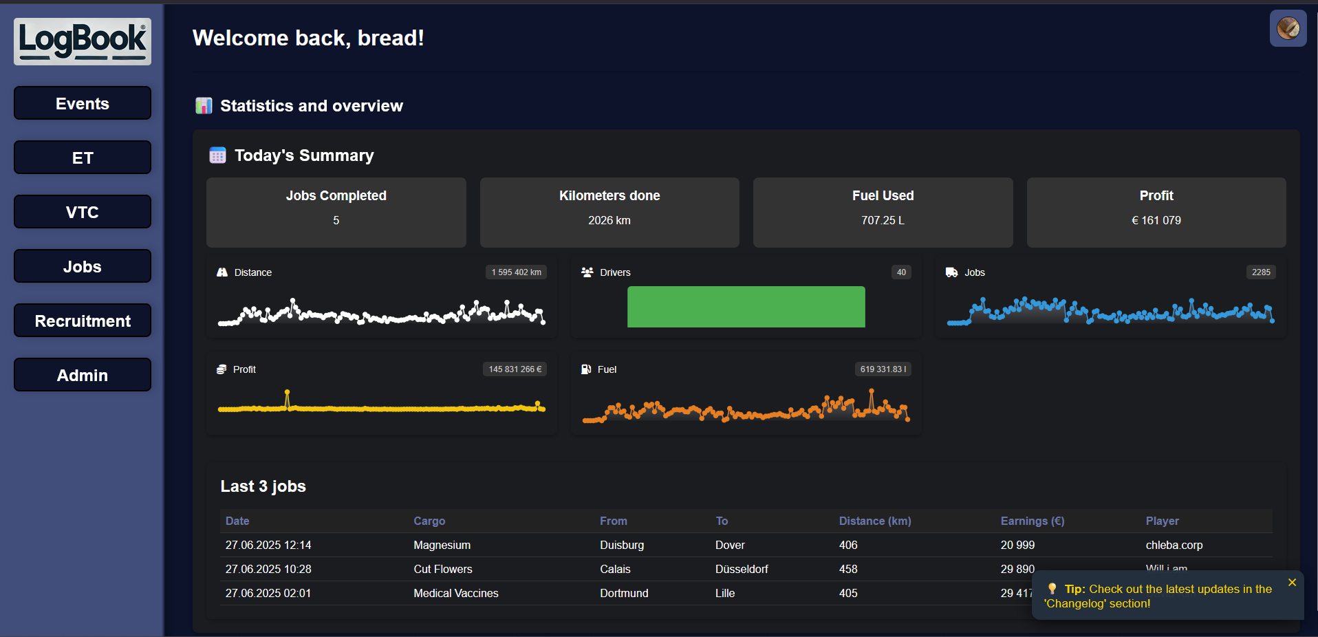 dashboard